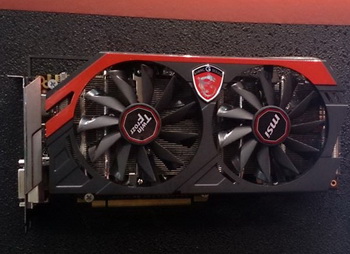 3D-card MSI GeForce GTX 780 Gamin